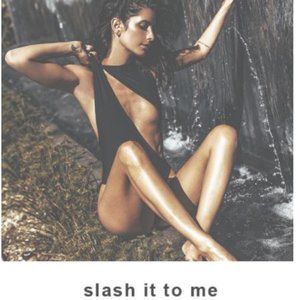 Lee + Lani Slash Cut Out One Piece Swimsuit in Tan